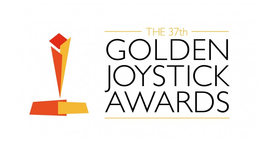 golden joystick awards 2019 logo bianco