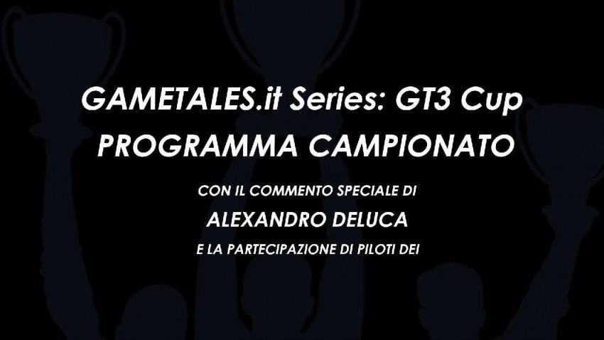 Copertina Annuncio Programma Campionato GT3 Cup