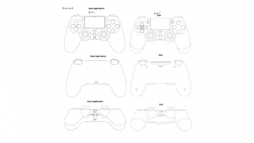PS5 comparazione brevetto dualshoch 4 e 5