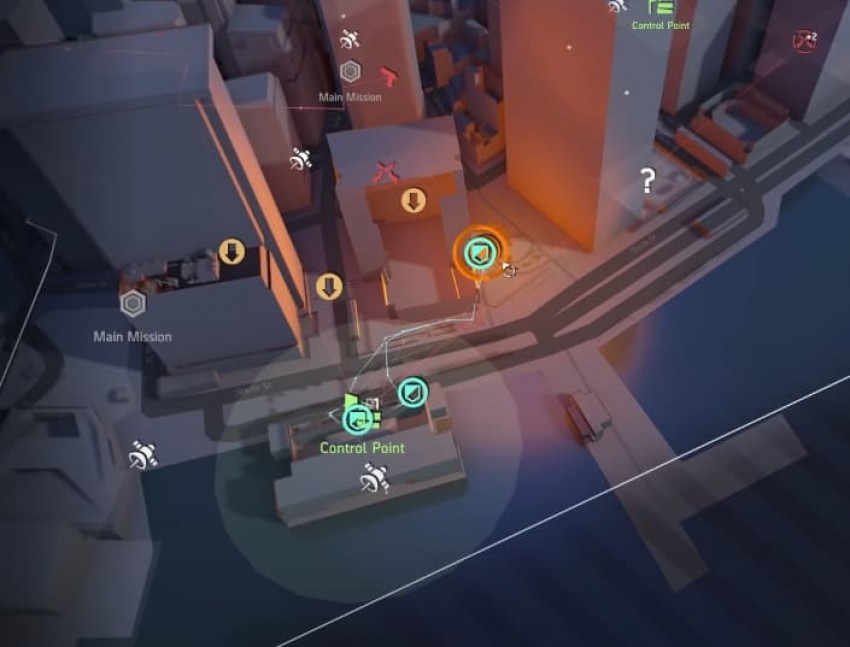 Maschera due facce the division 2 - Località generatore