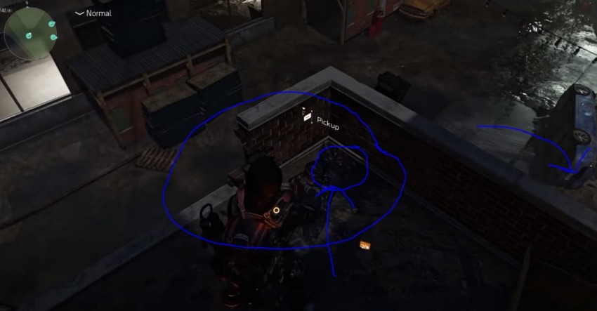 Maschera due facce the division 2 - posizione terza bandiera 4