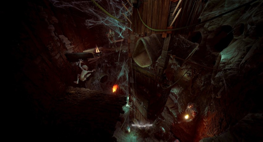 Il Signore degli Anelli Gollum dungeon