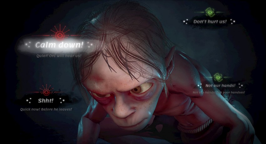 Il Signore degli Anelli Gollum gollum