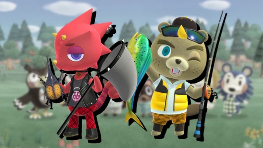 Animal crossing new crossing - pesci, insetti e anfibi