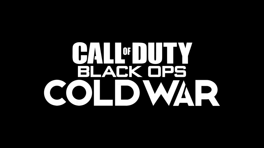 call of duty black ops cold war titolo bianco sfondo nero
