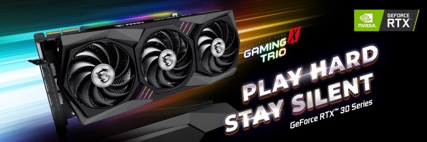 MSI GeForce RTX 3000 - serie gaming