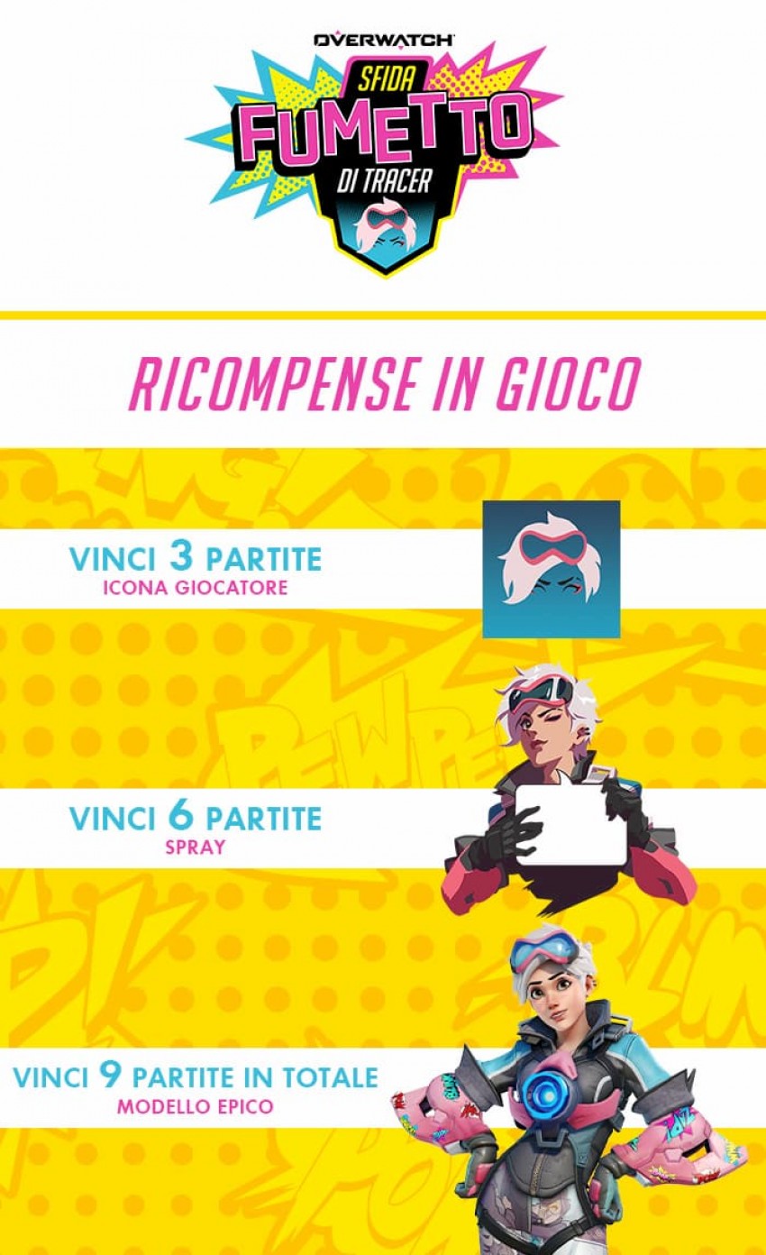Ow ricompense tracer fumetto