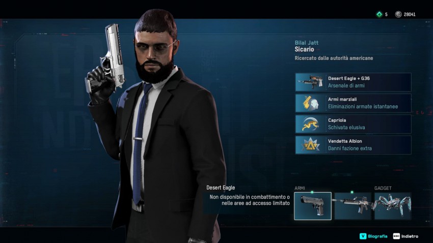 Watch Dogs Legin John Wick Sicario inglese