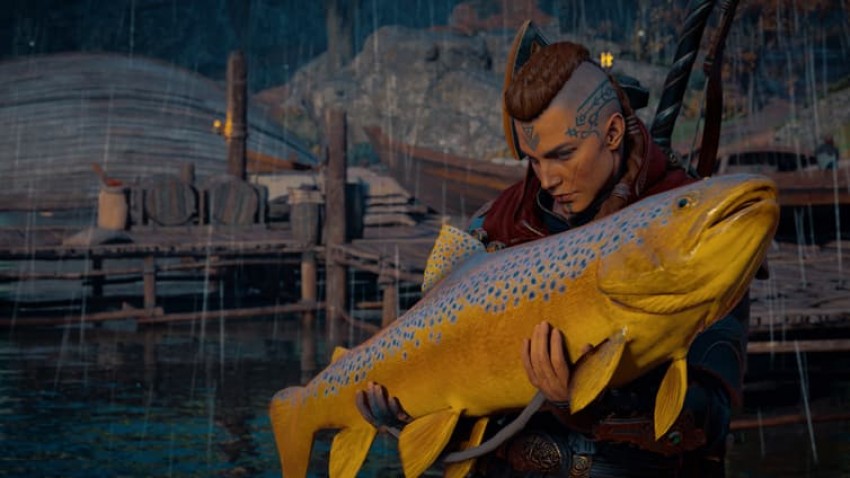 Assassin's Creed Valhalla pesce grande