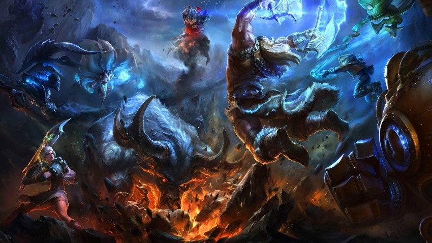 League of Legends artwork personaggi