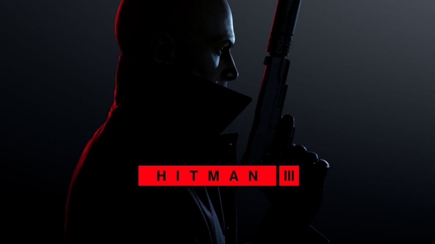 Hitman 3 copertina principale con titolo