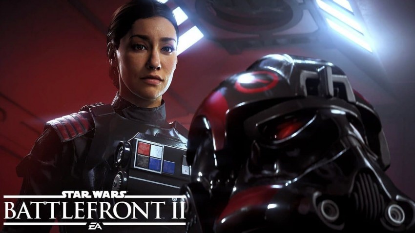 Star Wars Battlefront 2 Iden Versio schermata titolo