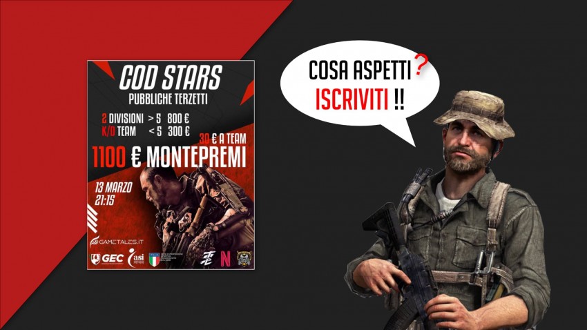 COD Stars torneo terzetti