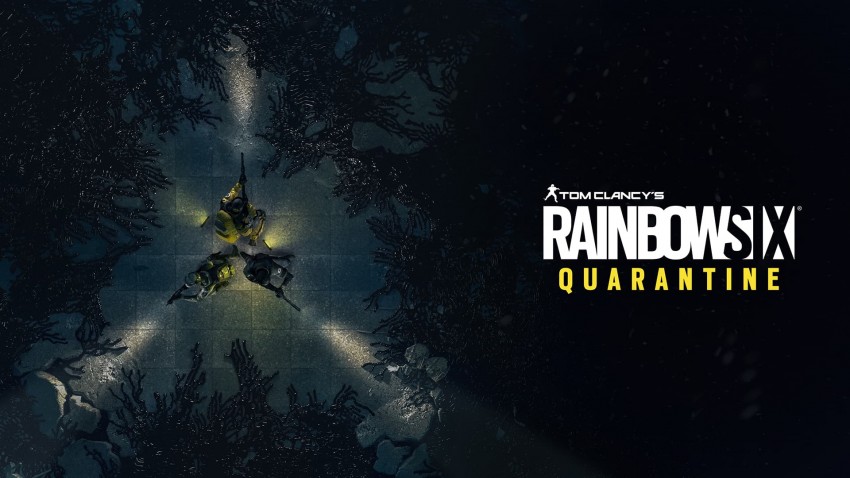 Rainbow Six Quarantene Cover con tittolo