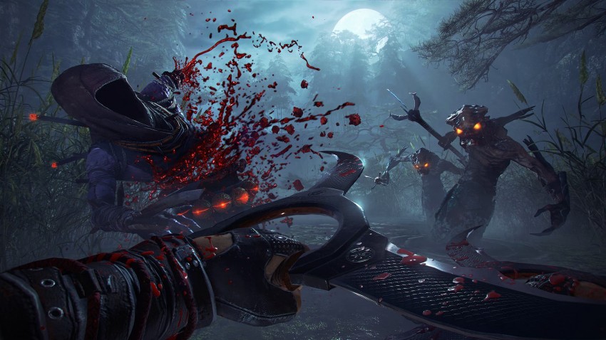 Shadow Warrior 2 presskit lame notte