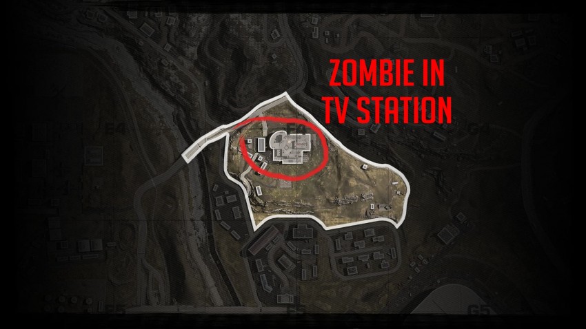 warzone - posizione zombie in tv station