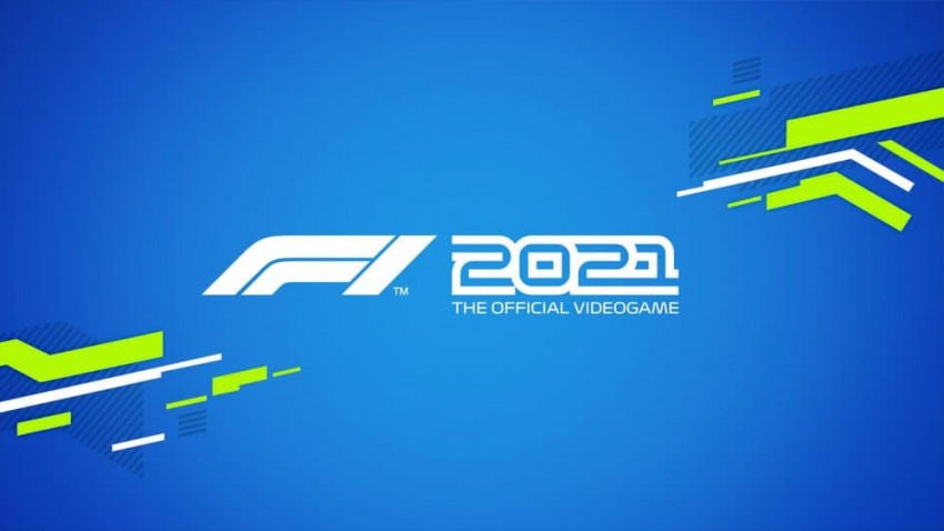 F1 2021 the official videogame titolo sfondo blu