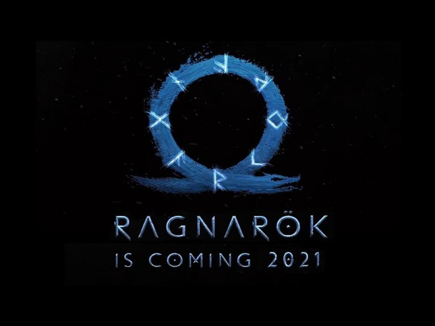 God of War Ragnarok logo teaser