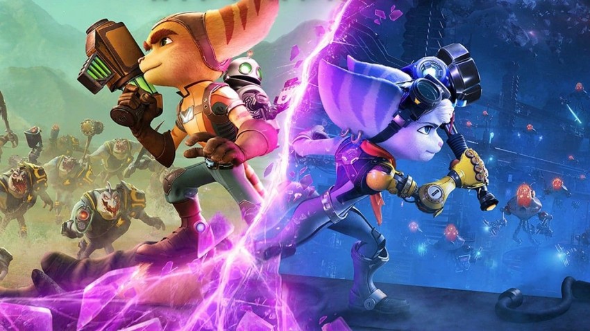 Rachet and Clank Rift apart copertina senza logo