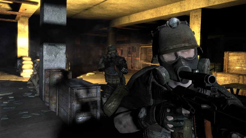 Metro 2033 primo piano screenshot di gioco