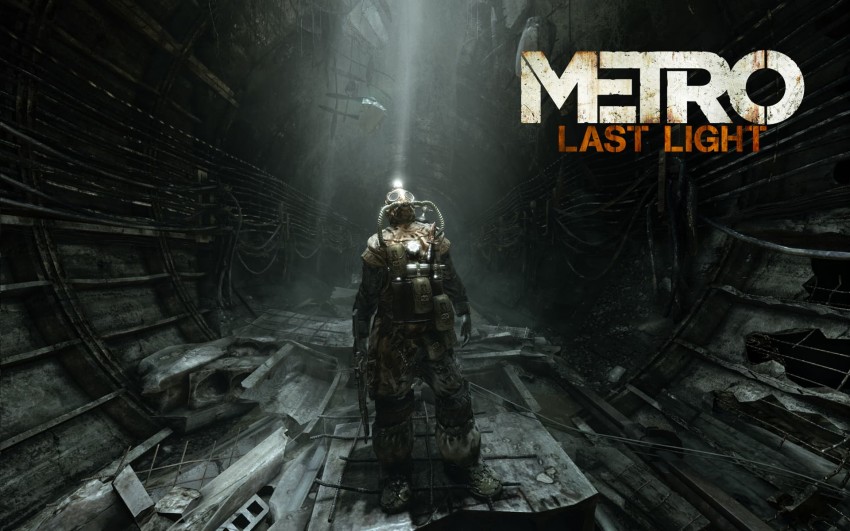 Metro Last Light copertina con logo