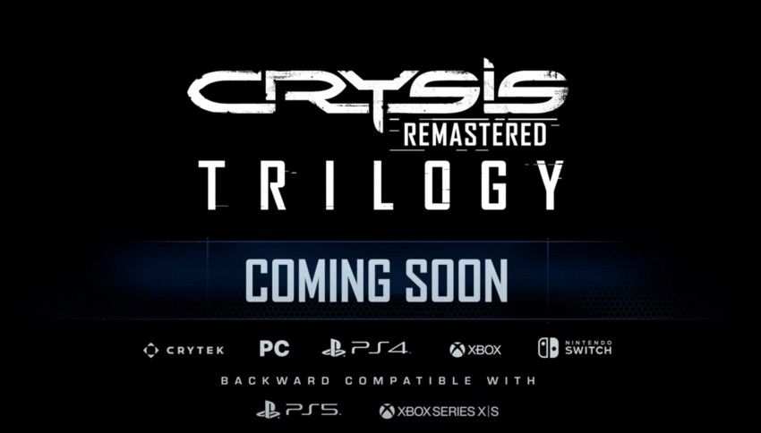 Crysis remastered trilogy annunciata