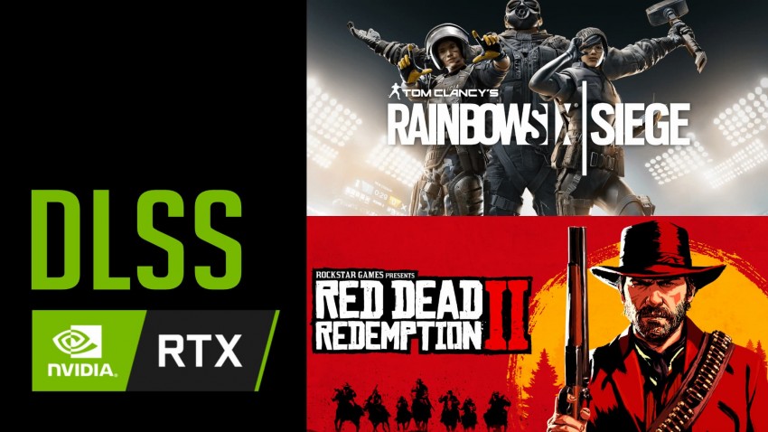 Nvidia dlss su Red Dead Redemption 2 e Rainbow Six Siege