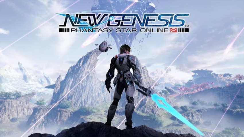 Phantasy Star Online 2 New Genesis copertina con logo