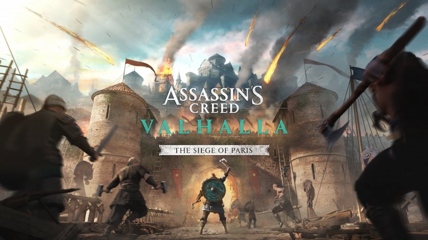 Assassin's Creed Valhalla L'assedio di Parigi copertina artwork