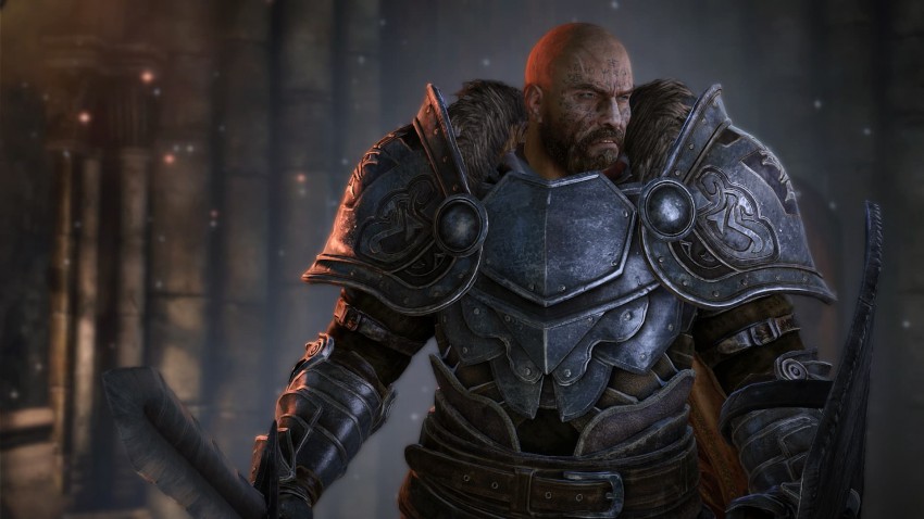 Lords of the Fallen protagonista in engine mezzo petto