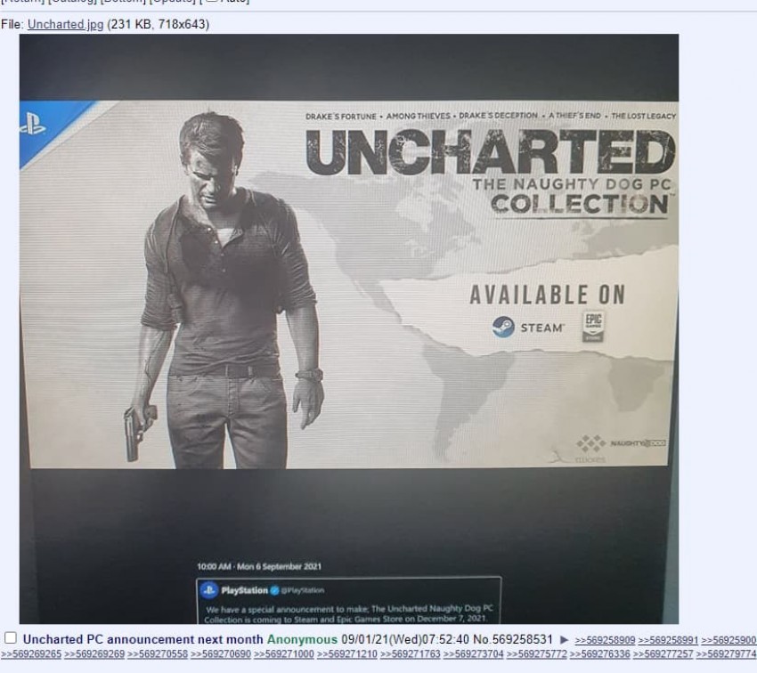 Uncharted NDC PC foto leak