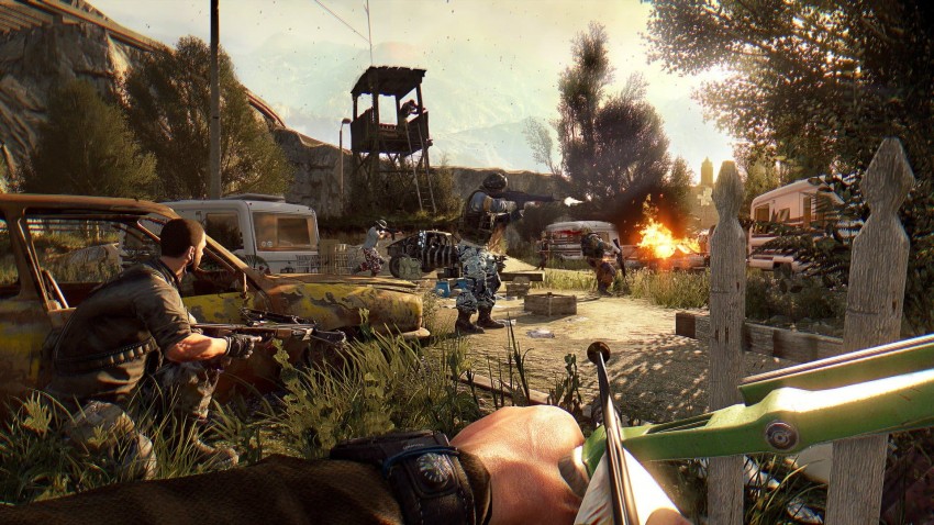 Dying Light The Following arco e frecce