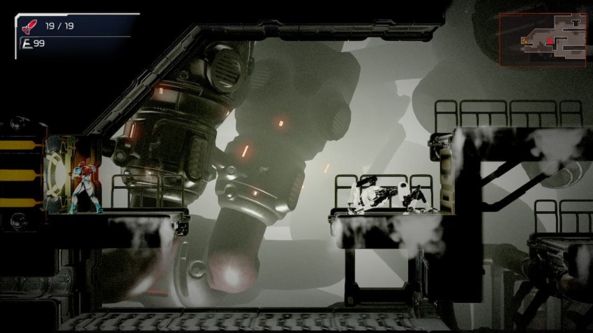 Metroid Dread gameplay screenshot 1