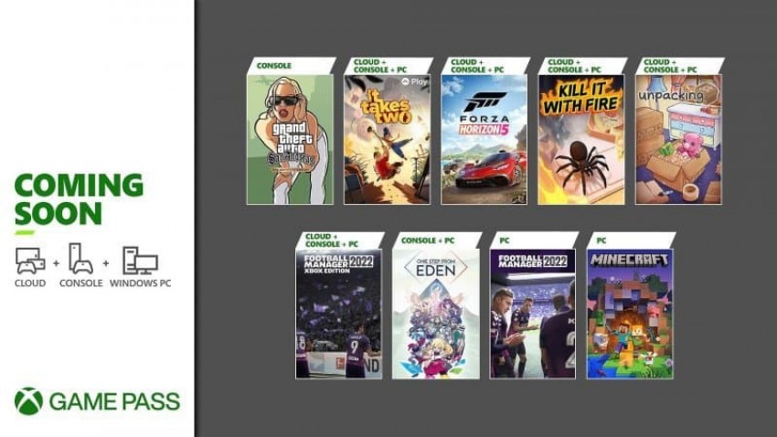 Xbox Game Pass catalogo novembre 2022