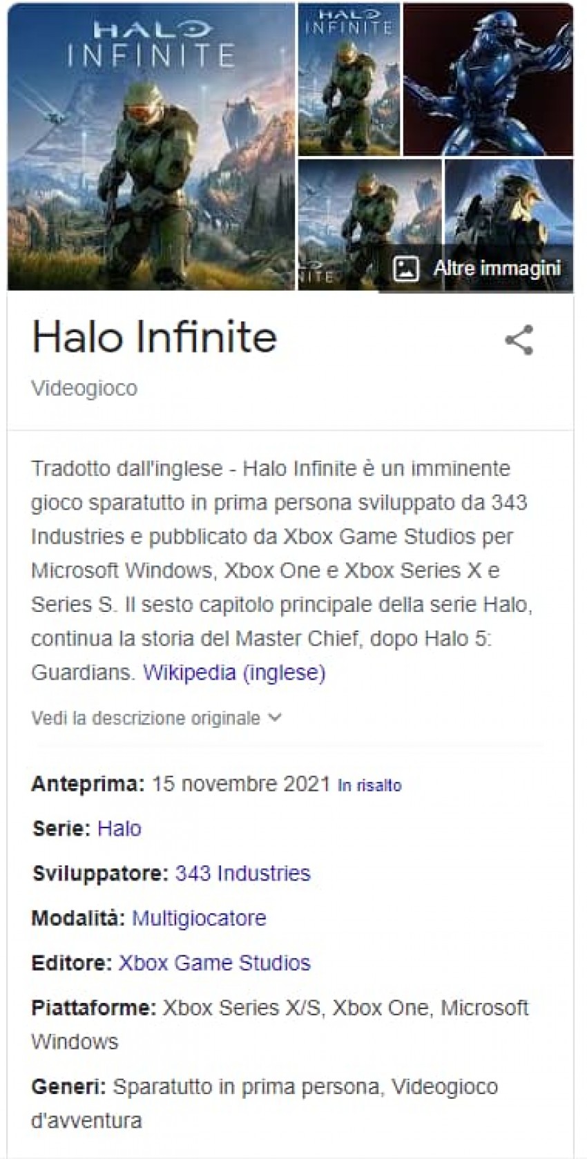 halo infinite scheda info google