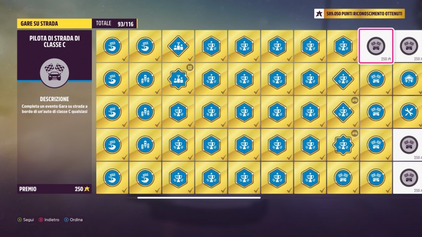 Forza Horizon 5 generale riconoscimenti