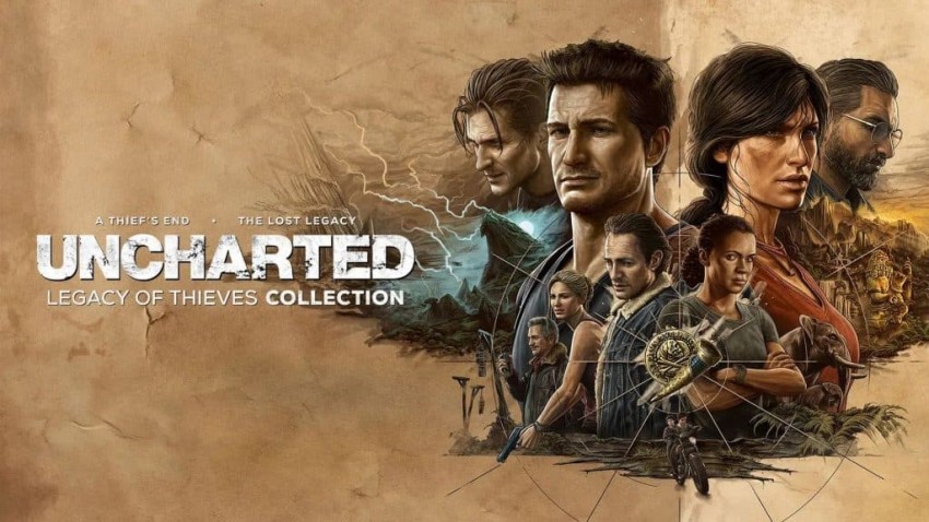 Uncharted Legacy of thieves collection copertina