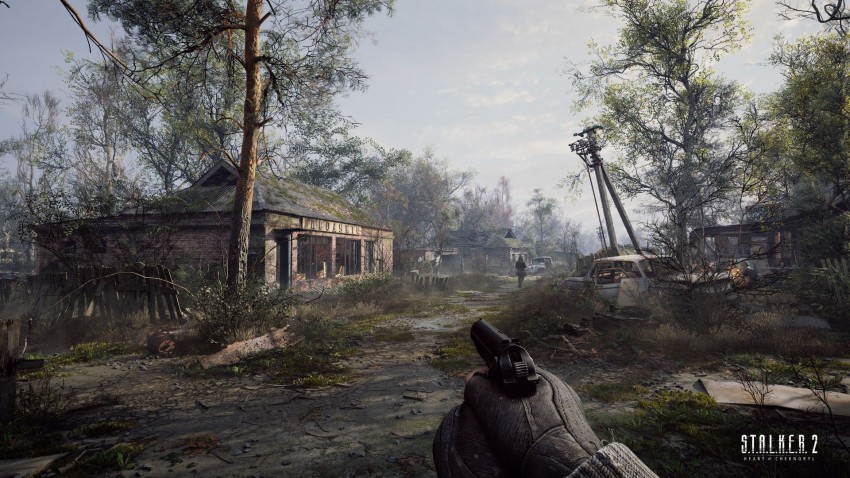 STALKER 2 screenshot villaggio desolato