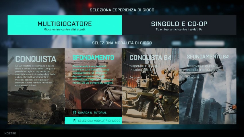 Battlefield 2042 modalità 64 tempo limitato