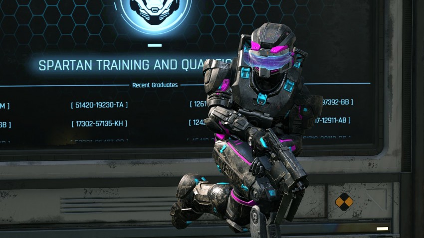 Halo Infinite Neon Spartan Mangler