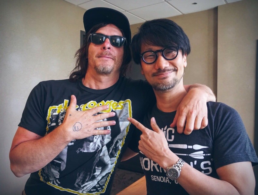 Hideo Kojima Norman Reedus twitter