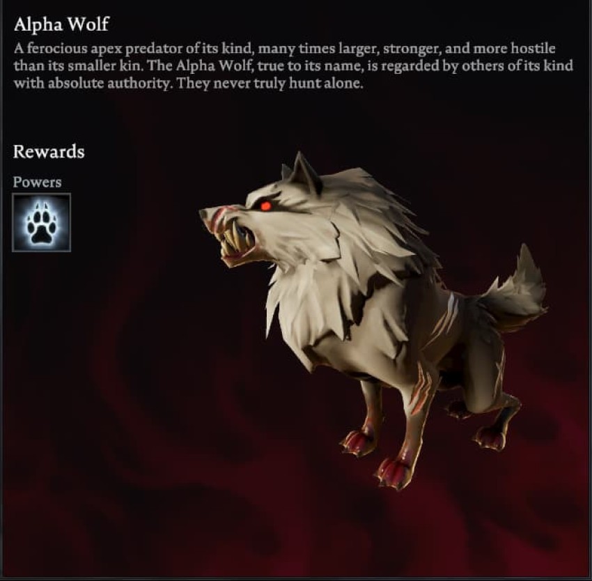 V Rising Boss Alpha Wolf