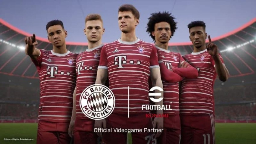 efootball 2022 bayern monaco official videogame partner