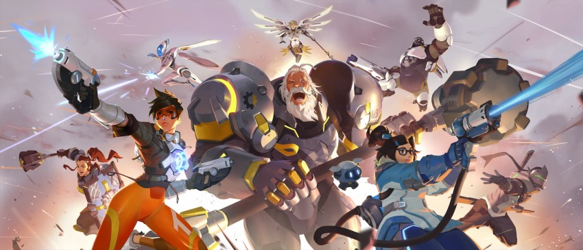 Overwatch 2 artwork heroes