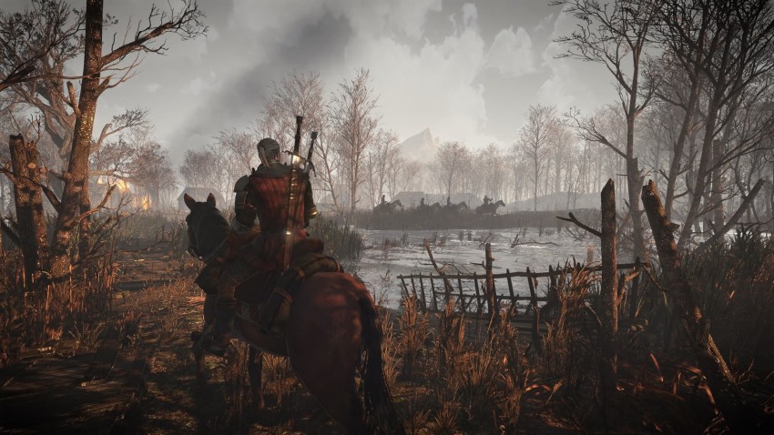 The Witcher 3 Wild Hunt next gen screenshot palude