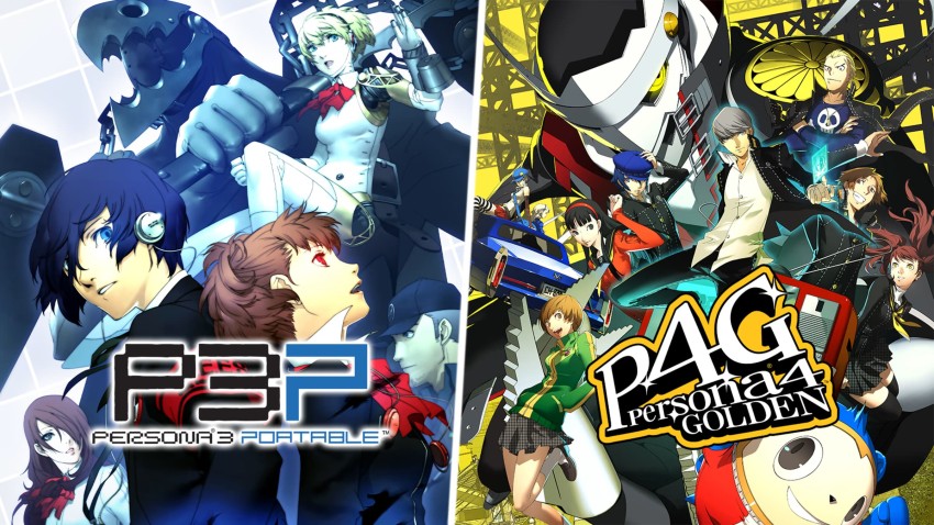 persona 3 Portabile e Persona 4 Golden immagine di copertina doppia