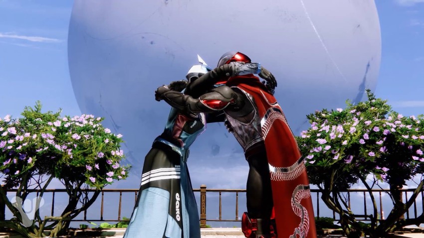 Destiny 2 Emote abbraccio tra guardiani