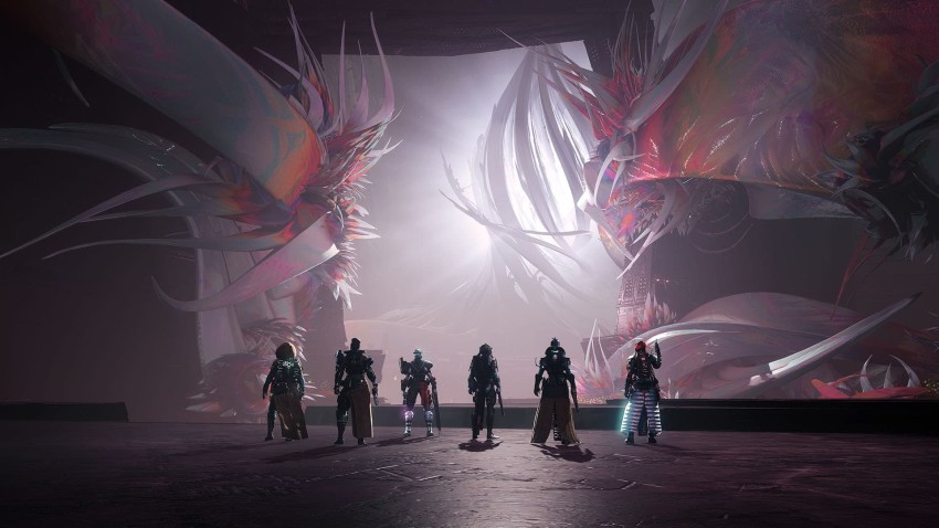 Destiny 2 La radice degli Incubi artwork con guardiani
