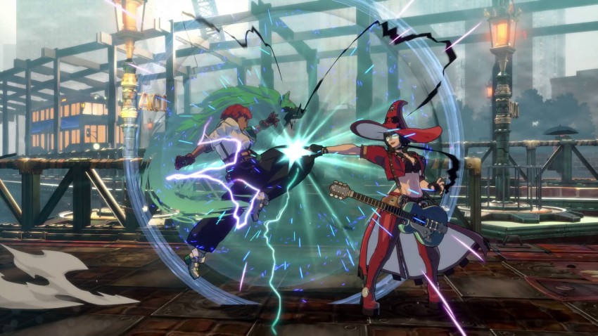 Guilty gear strive screenshot durante fight