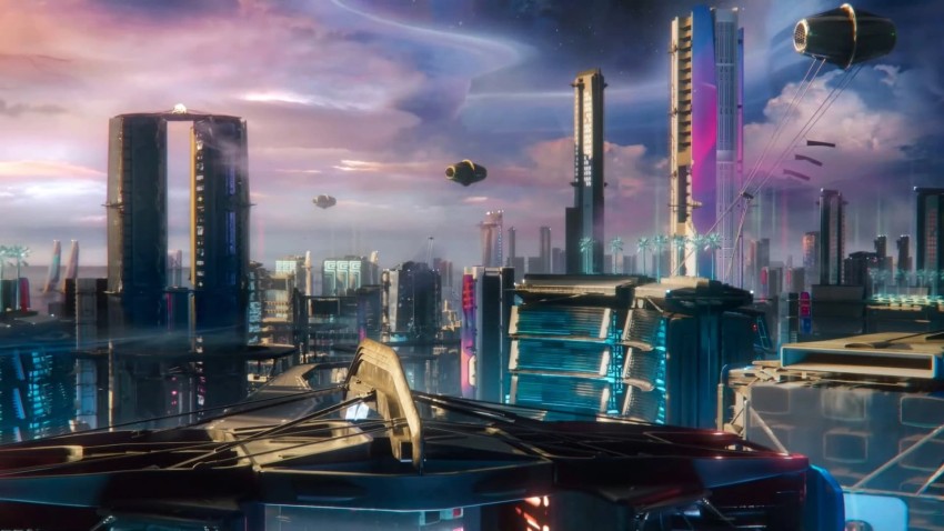 Destiny 2 Artwork neomuna skyline